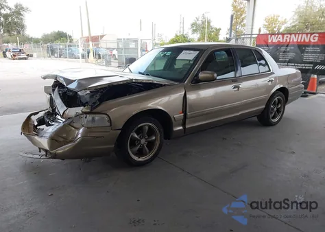 2002 Ford Crown Victoria Lx from USA, damaged, VIN 2FAFP74W72X140747